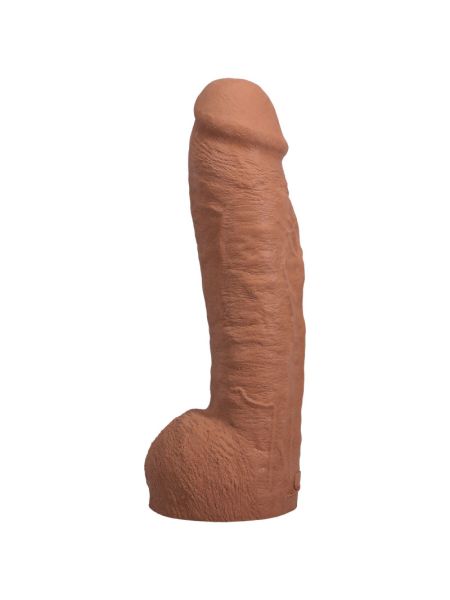 Фалоімітатор Doc Johnson The Realistic Cock ULTRASKYN - 12 Inch Hung with Balls Caramel