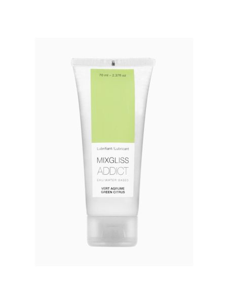 Лубрикант на водній основі MixGliss Addict Green Citrus (70 мл) лайм