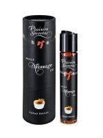 Масажна олія Plaisirs Secrets Creme Brulee (59 мл) з афродизіаками їстівна, подарункове паковання