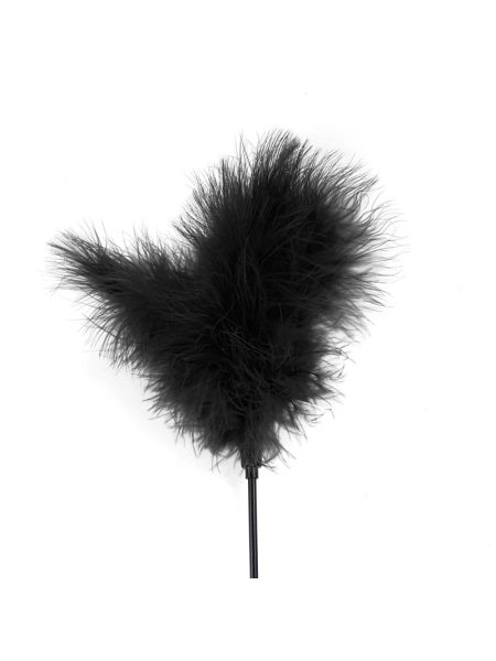 Лоскітка з пером індика Art of Sex – Feather Paddle, чорна