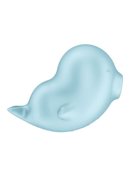 Вакуумний кліторальний стимулятор з вібрацією Satisfyer Sassy Seal, 2 незалежні мотори