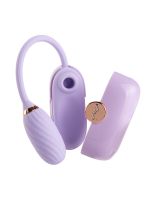 Вакуумний кліторальний стимулятор Otouch Louis Vibrate Purple з віброяйцем, у кейсі