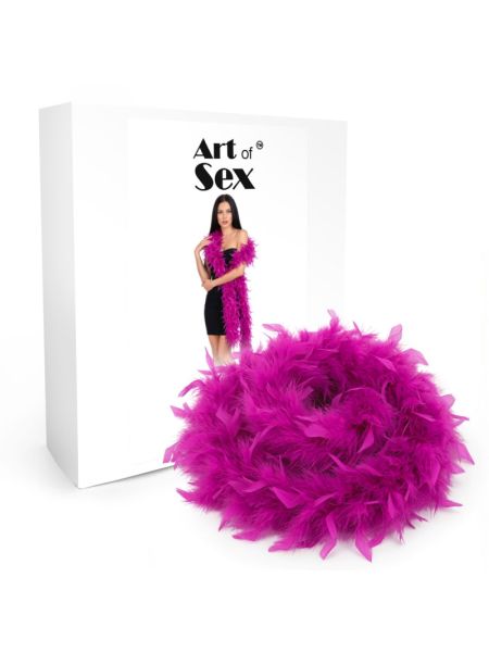 Боа з пір’я Art of Sex, довжина 2 метри, колір маджента