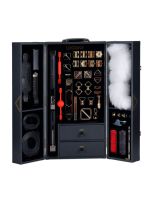 БДСМ-набір LOCKINK All-in-1 BDSM Play Kit, чорний, шкіра з тисненням, предмети для бондажу, шибарі, ваксплею