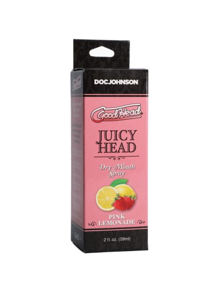 Зволожувальний спрей оральний Doc Johnson GoodHead – Juicy Head Dry Mouth Spray – Pink Lemonade 59мл