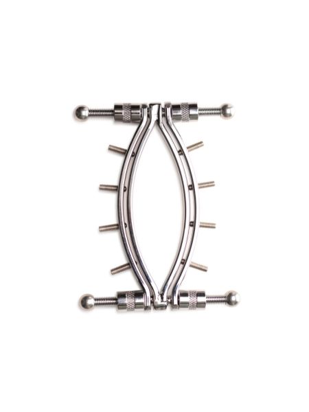 Затискач для вагіни Master Series: Spread 'Em Poker Vagina Clamp with Adjustable Pressure Screws, ши