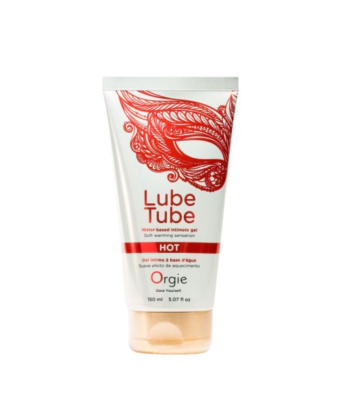 Лубрикант на водній основі Orgie Lube Tube Hot, 150 мл, із зігрівальним ефектом, без запаху