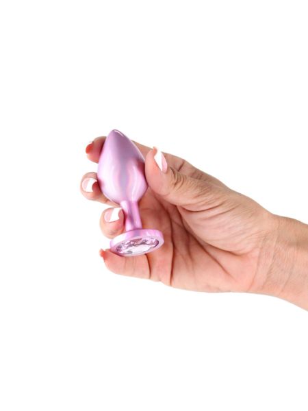 Анальна пробка NS Novelties Rear Assets - Iridescent Pink - Medium - Pink