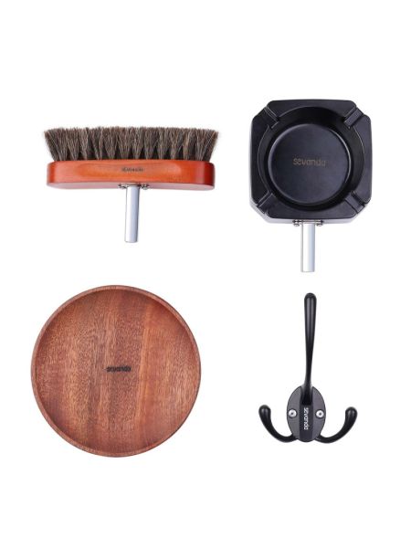 Набір для домінування LOCKINK SEVANDA Objectification Human Furniture Set, маска та 4 насадки