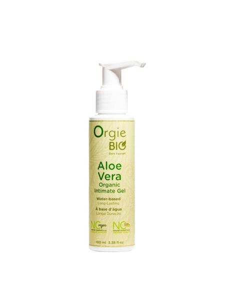 Лубрикант на водній основі Orgie – Bio Aloe Vera Intimate Gel (100 мл), екстракт алое вера