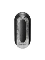 Вібромастурбатор Tenga Flip Zero Electronic Vibration Black, змінна інтенсивність, розкладний