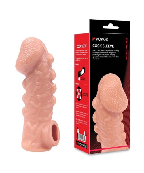Насадка на член Kokos Cock Sleeve CS 008 S