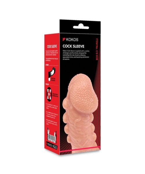 Насадка на член Kokos Cock Sleeve CS 008 S