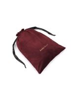 Оксамитовий мішечок для зберігання іграшок Liebe Seele Wine Red Large Storage Bag Oblong, 34х45 см