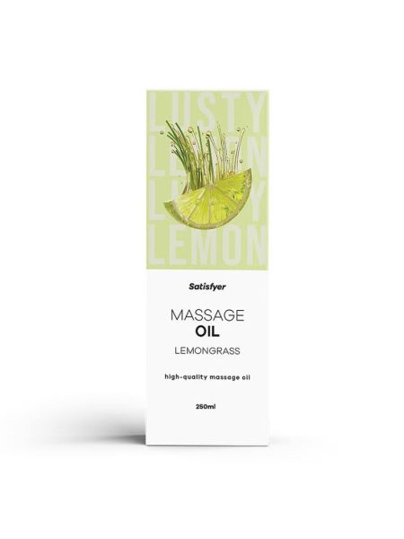 Масажна олія Satisfyer Massage Oil Lemongrass 250 мл