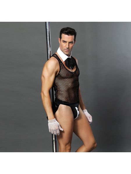 Еротичний костюм офіціанта "Гарячий Деніел" One Size Black