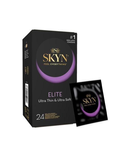 Безлатексні преміум-презервативи SKYN Elite 24 шт, ультратонкі