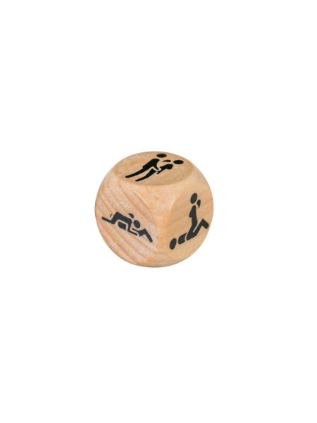 Дерев'яний кубик з позами Adrien Lastic Dice Sexy (1 шт) Дерев'яний кубик з позами Adrien Lastic Dice Sexy (1 шт)