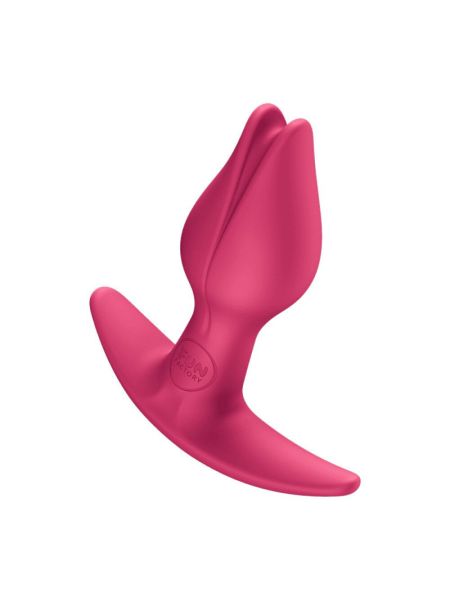 Анальна пробка Fun Factory BOOTIE FEM Raspberry, у вигляді бутона, діаметр 2,9 см, тонкий обмежувач