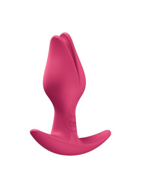 Анальна пробка Fun Factory BOOTIE FEM Raspberry, у вигляді бутона, діаметр 2,9 см, тонкий обмежувач