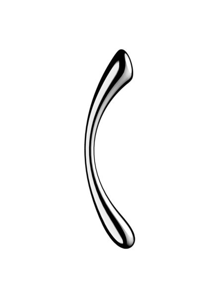 Металевий дилдо Satisfyer Cosmic Crest 1, двосторонній, можна нагрівати й охолоджувати