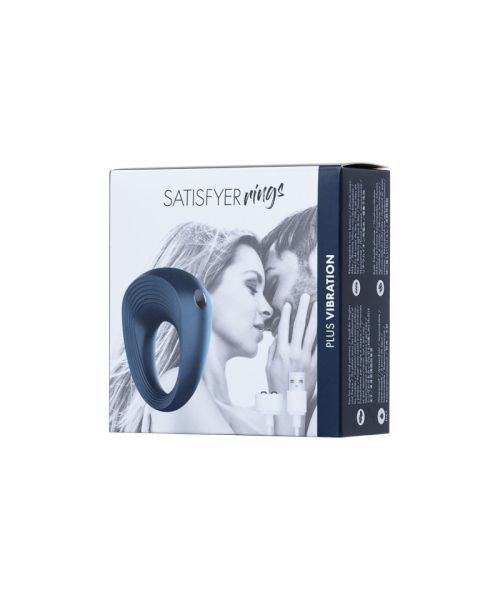 Ерекційне віброкільце Satisfyer Power Ring, класична форма, перезаряджуване, потужне