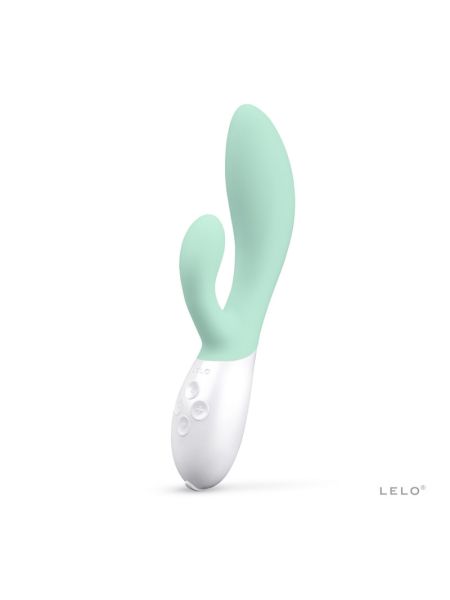 Вібратор-кролик LELO Ina 3 Seaweed, 10 режимів вібрації, потужний мотор