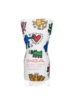 Мастурбатор Tenga Keith Haring Soft Case Cup (м’яка подушечка) стисний