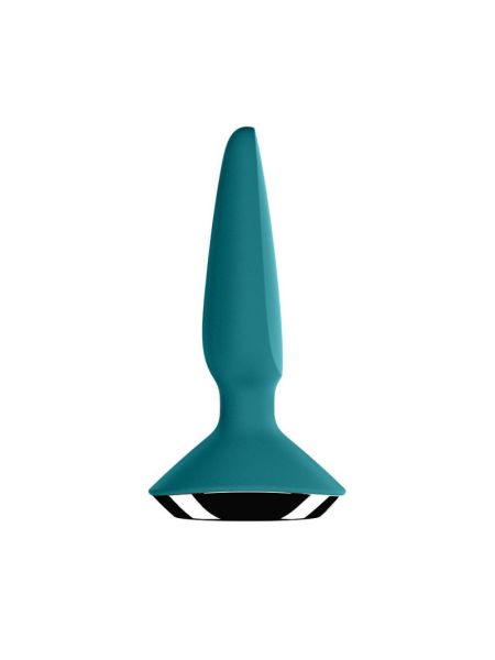 Анальна смарт-вібропробка Satisfyer Plug-ilicious 1 Petrol