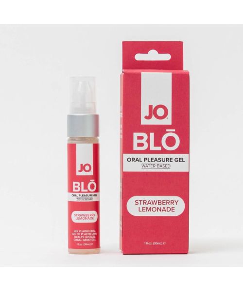Гель для оральних пестощів JO - BLO - Strawberry Lemonade 30 мл