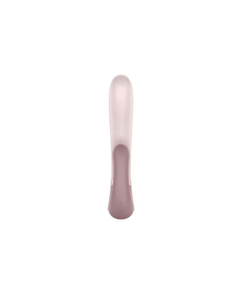 Смарт вібратор-кролик із підігрівом Satisfyer Heat Wave Mauve
