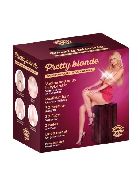 Надувна лялька Candy Dolls Pretty Blonde