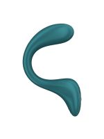Вагінально-кліторальний вібратор Satisfyer G for Goddess 2 Bottle Green, 2 мотори