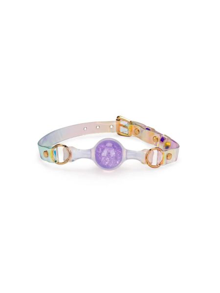 Кляп Liebe Seele Crystal Ball Gag - Purple (Small Ball)