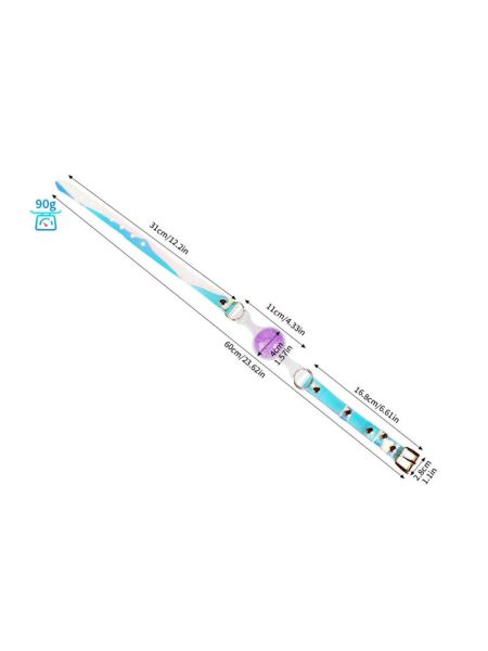 Кляп Liebe Seele Crystal Ball Gag - Purple (Small Ball)