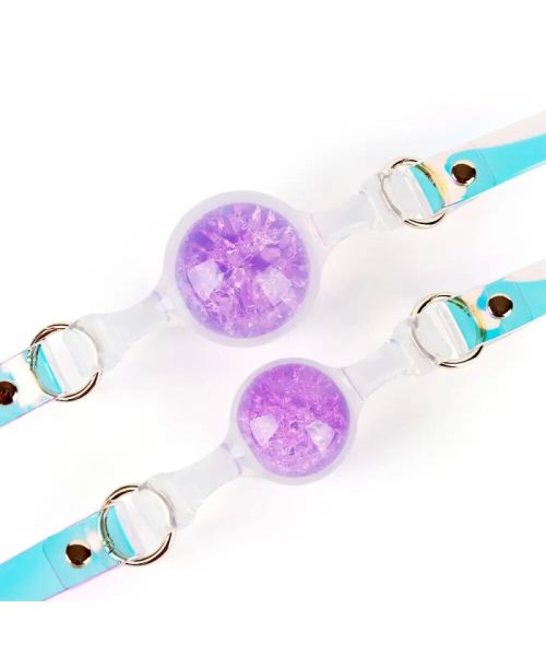 Кляп Liebe Seele Crystal Ball Gag - Purple (Small Ball)
