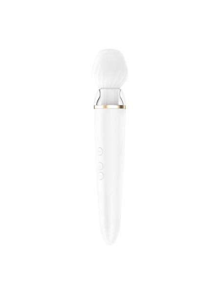 Смарт-вібромасажер зі змінною головкою Satisfyer Double Wand-er