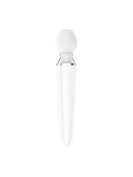 Смарт-вібромасажер зі змінною головкою Satisfyer Double Wand-er