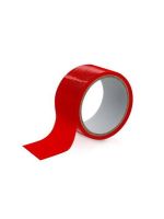 Скотч для бондажа Fetish Tentation Red (15 м), не липне до шкіри і волосків, тільки сам до себе