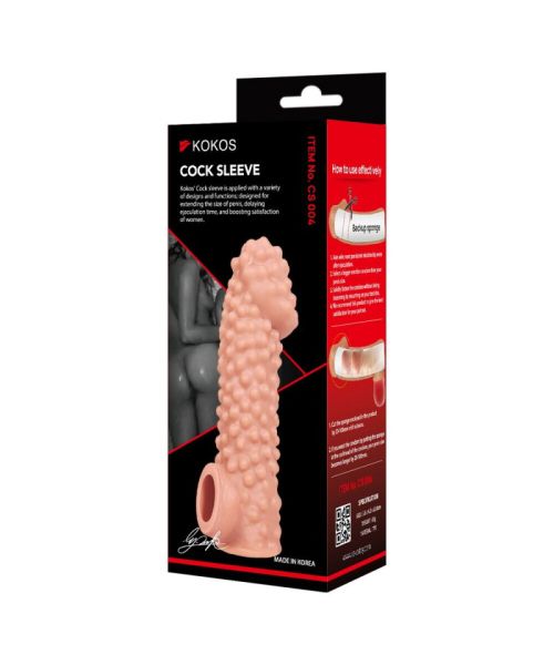 Насадка на член Kokos Cock Sleeve CS 004 L