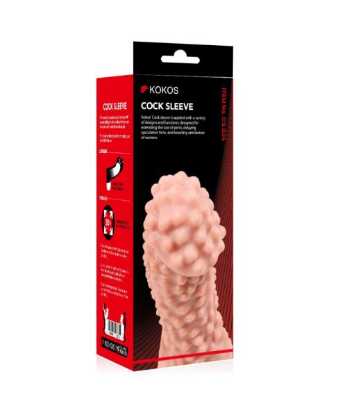 Насадка на член Kokos Cock Sleeve CS 004 L