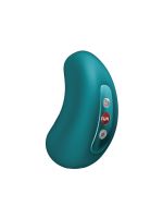 Вакуумний стимулятор з вібрацією Fun Factory Cherie Bottle Green, 11 + 12 режимів роботи, перезаряджуваний