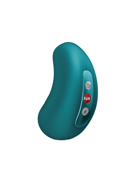 Вакуумний стимулятор з вібрацією Fun Factory Cherie Bottle Green, 11 + 12 режимів роботи, перезаряджуваний