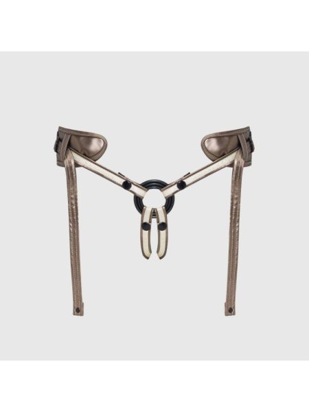 Трусики для страпону Strap-On-Me Leatherette Harness DESIROUS - NEW DESIGN