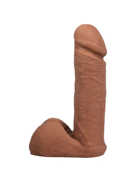 Фалоімітатор Doc Johnson The Realistic Cock ULTRASKYN - 6 Inch with Balls Caramel