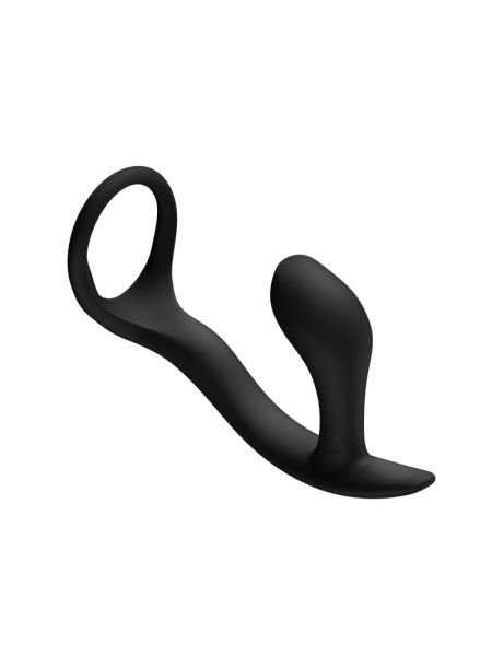 Анальна пробка з ерекційним кільцем Fun Factory BOOTIE RING Black