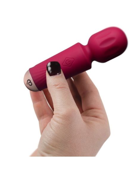 Вібромасажер Rocks Off Mini Wand Azalea Red, 16 режимів