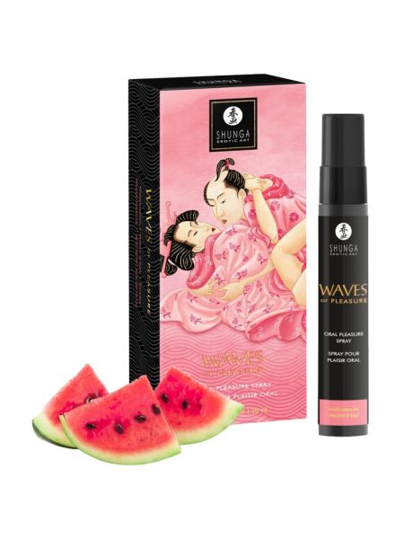 Спрей для посилення слиновиділення Shunga Waves of Pleasure Watermelon