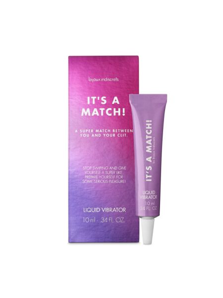 Рідкий вібратор Bijoux Indiscrets Clitherapy Liquid Vibrator – IT'S A MATCH