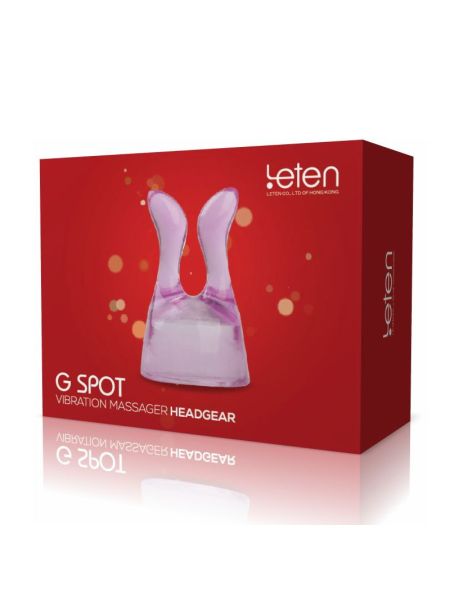 Насадка для вібромасажера Leten G SPOT HEADGEAR - 2 (40 x 60 мм)